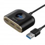 Концентратор хаб USB 3.0 4в1 Baseus Square Round CAHUB-AY01