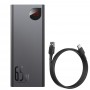 Повербанк 20000 mAh 65Вт 5А Baseus Adaman PPIMDA-D01