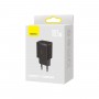 Зарядка для телефона планшета 10Вт 2х USB черная Baseus Compact CCXJ010201