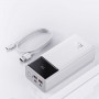 Повербанк 22.5Вт 30000 мАг швидка зарядка Type-C 2x USB білий Baseus Star-Lord PPXJ060102