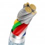 Кабель Type-C/Type-C швидка зарядка 100Вт 2м блакитний Baseus Dynamic CALD000303