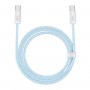 Кабель Type-C/Type-C швидка зарядка 100Вт 2м блакитний Baseus Dynamic CALD000303