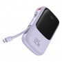 Повербанк 20000 мАч 22.5Вт USB Type-C фиолетовый Baseus Qpow PPQD030105