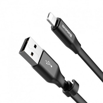 Кабель BASEUS CALMBJ-A01 2in1 Lightning-microUsb Cable 1.2M чорний