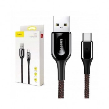 Кабель BASEUS X-type Cable Type-c 3A 1M чорний CATXD-A01