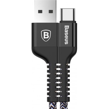 Кабель BASEUS Anti-break Cable Type-c 2.4A 1.5M чёрный