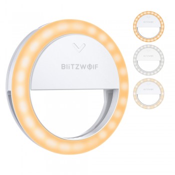 Селфи лампа клипса на телефон BlitzWolf BW-SL0 Pro