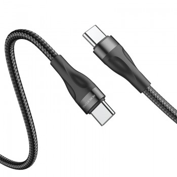 Кабель швидкої зарядки 60Вт 100см Type-C/Type-C Borofone BX61