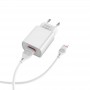 Зарядка для айфона USB Lightning 2.1A с кабелем Borofone BA20A