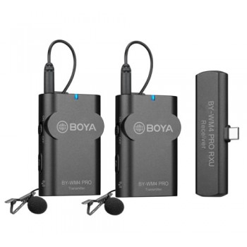 Мікрофонна система бездротова Type-C BOYA BY-WM4 PRO-K6