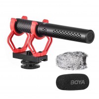 Микрофон пушка суперкардиоидный направленный Boya BY-BM2040