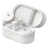 Микрофона беспроводной Type-C белый iPhone Android Boya Omic-U White