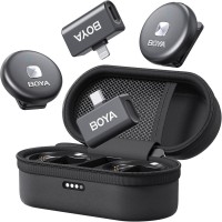 Мікрофон бездротовий Type-C Lightning iPhone Android Boya Omic