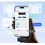 Мікрофон подвійний бездротовий з ШІ у кейсі для телефону/камери Type-C Lightning Boya BOYALINK 3-01 Мікрофон подвійний бездротовий з ШІ у кейсі для телефону/камери Type-C Lightning Boya BOYALINK 3-01