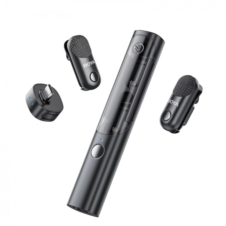 Мікрофон 3в1 петличний настільний ручний Type-C Boya Magic 05