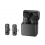 Микрофон беспроводной комбо iPhone Android Lightning Type-C двойной Boya BY-V3 Combo