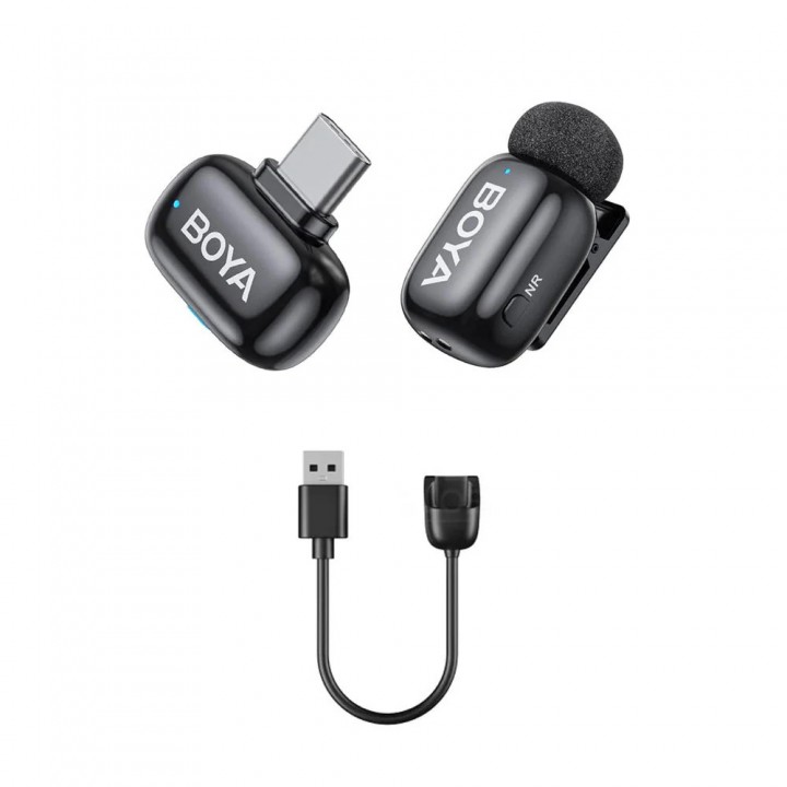 Микрофон мини беспроводной Type-C iPhone Android Boya Mini 2-06