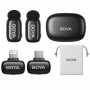 Мікрофон бездротовий для смартфонів Type-C Lightning ШІ-шумозаглушення Boya Mini 2-01