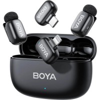 Мікрофон бездротовий для смартфонів Type-C Lightning ШІ-шумозаглушення Boya Mini 2-01
