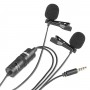 Подвійний стерео мікрофон для блогу Boya BY-M1DM