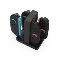 Зарядка для чотирьох джойконів Switch 2 підставка док-станція Dobe TNS-3192B