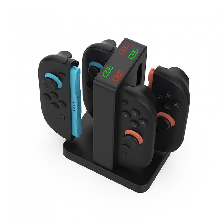 Зарядка для четырех джойконов Switch 2 подставка док-станция Dobe TNS-3192B