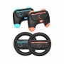 Держатель для джойконов Switch 2 руль+геймпад 4в1 Dobe TNS-5110