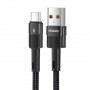 Кабель USB Type-C 80Вт 7А швидка зарядка 2м чорний ESSAGER EXCT-XCA01