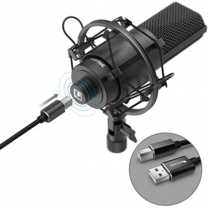 Fifine K780A микрофон стримера купить в Украине | For-Extreme