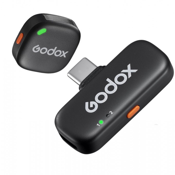 Мікрофон бездротовий для телефону Type-C Godox C01 Kit1