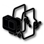 Кріплення гнучке універсальне для екшн-камери GoPro Gumby AGRTM-001