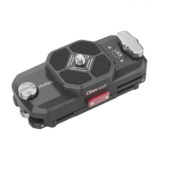 Прищепка на рюкзак-пояс для камеры алюминиевая 2.5кг Ulanzi Claw Clip Shoulder Mount