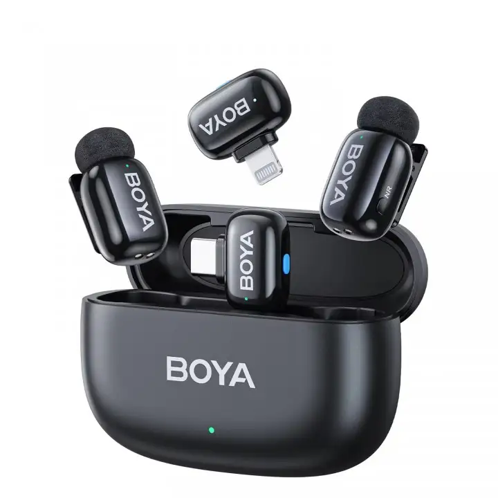 BOYA Mini-12 Type-C/Lightning компактний бездротовий мікрофон