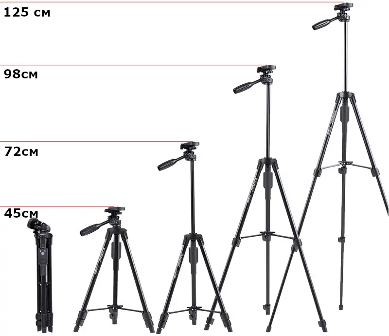 фото высоты Yunteng VCT-5208