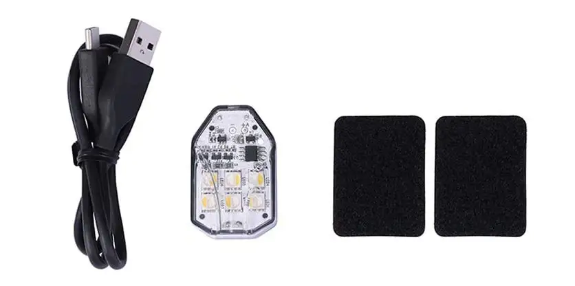 изображение комплектации сигнального фонаря для квадрокоптера