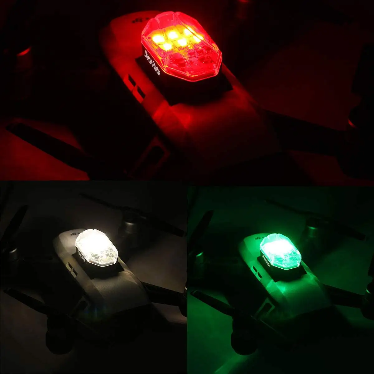 фото трех цветов работы фонаря