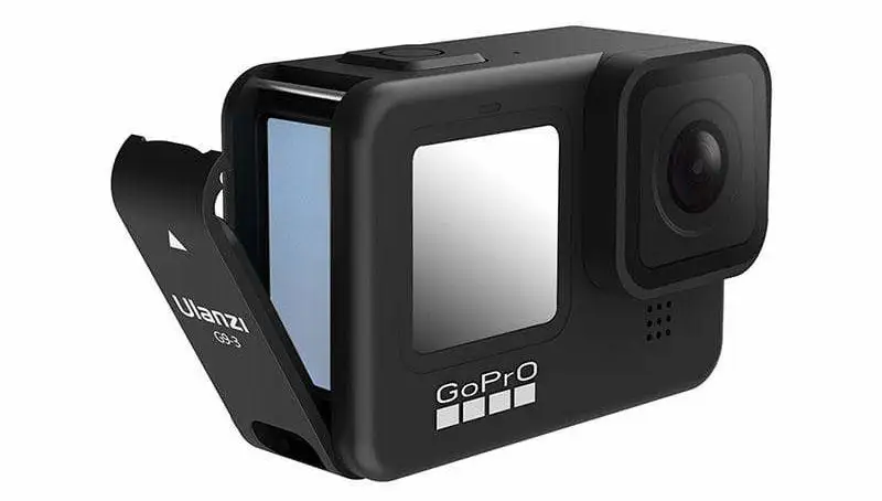фото пластиковой дверцы GoPro 9 с отверстием для зарядки