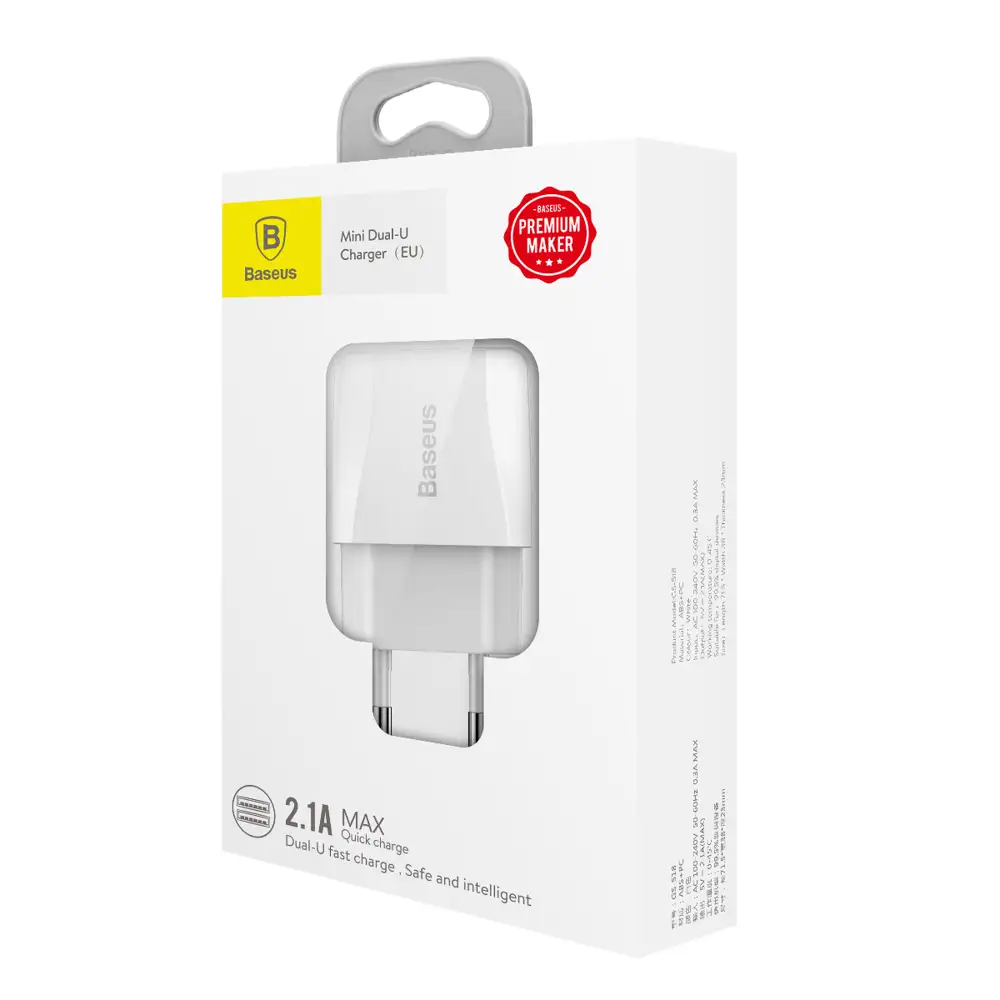 изображение комплекта поставки Baseus Mini Dual-U CCALL-MN02