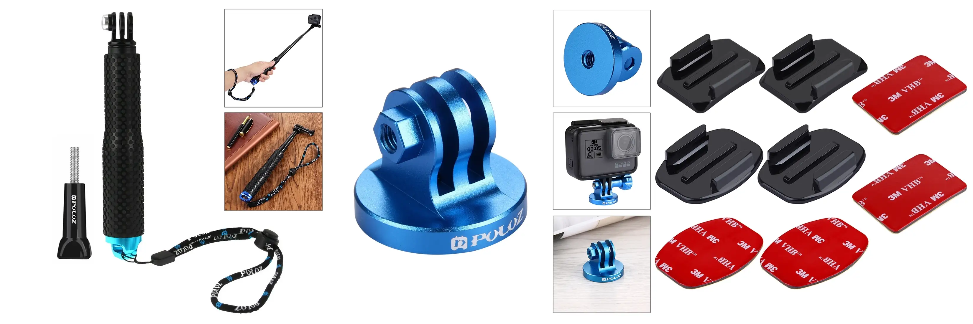 монопод для экшн-камеры Puluz PKT15 изображение монопода для экшн-камеры Puluz PKT15