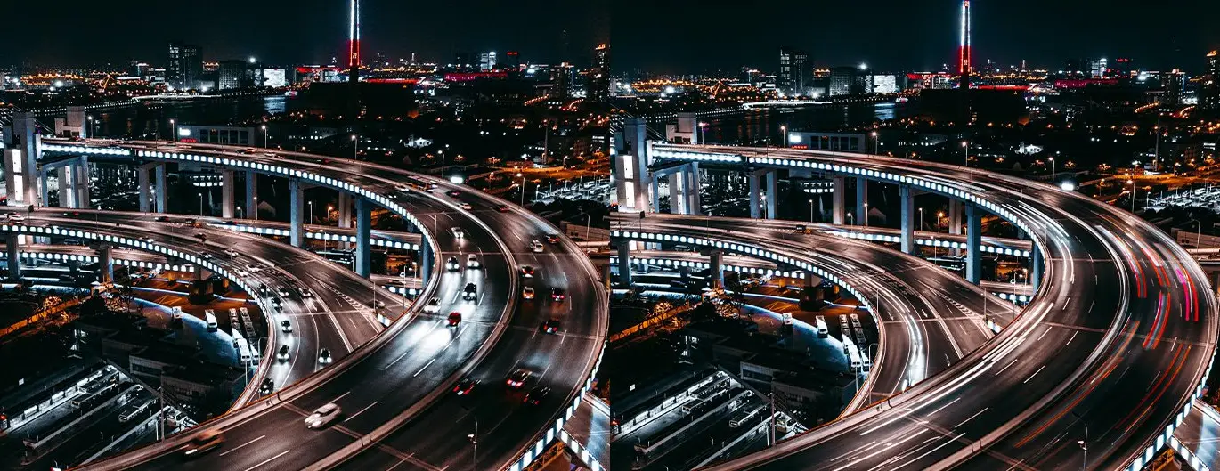 изображение примера работы ND фильтра для Mavic Air 2