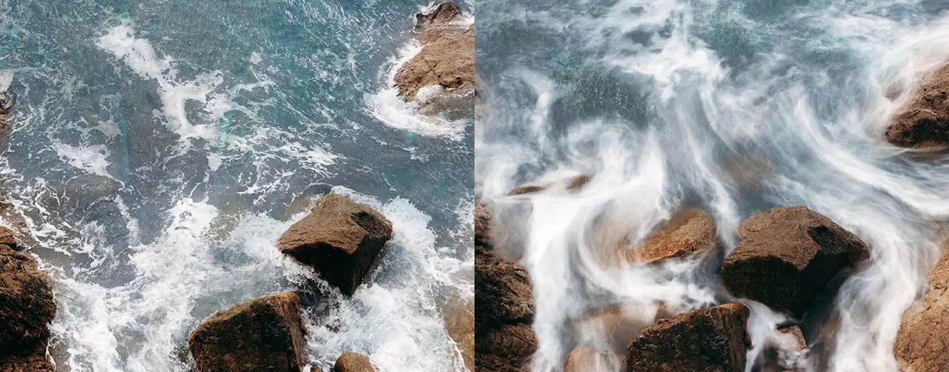 изображение примера работы ND-PL фильтра для Mavic Air 2