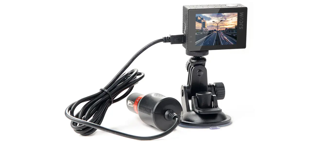 фото комплекта поставки оригинального набора SJCAM SJ6 для видеорегистратора