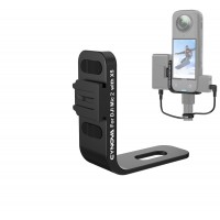 Крепление для DJI Mic 2 на Insta360 X5 невидимое Cynova C-X5-CS02