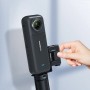 Крепление для DJI Mic Mini на Insta360 X4/X3/X2 невидимое Cynova C-X4-CS03