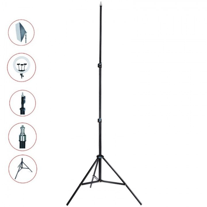 Стійка для постійного світла студійна 80-210см Jmary MT-75