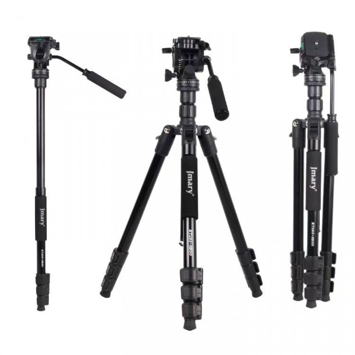 Штатив із гідравлічною панорамною головкою 57-175см Jmary KT285+NB50