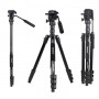 Штатив із гідравлічною панорамною головкою 57-175см Jmary KT285+NB50