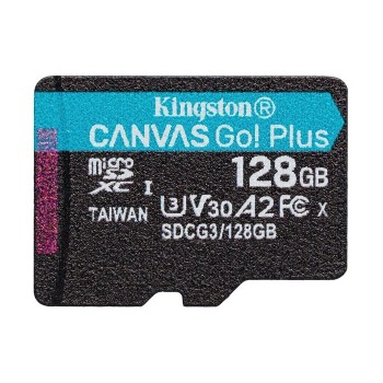 Карта пам'яті 128 ГБ U3 V30 microSDXC Kingston Canvas Go! Plus SDCG3/128GB
