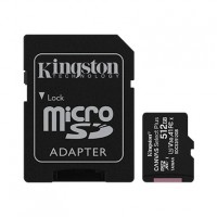 Карта памяти 512 ГБ U3 V30 microSDXC Kingston Canvas Select Plus SDCS2/512GB
