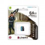 Карта пам'яті 64 ГБ U3 V30 A2 microSDXC Kingston Canvas Go! Plus SDCG3/64GBSP